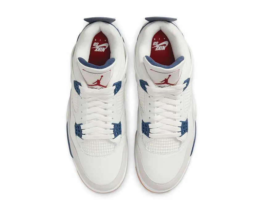 Block Hike Long Stroll Air Jordan 4 Retro SB ?Navy?