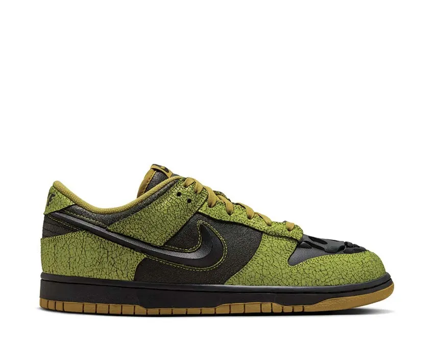 Nike Dunk Low Retro QS "Halloween Skull" Comfort toe