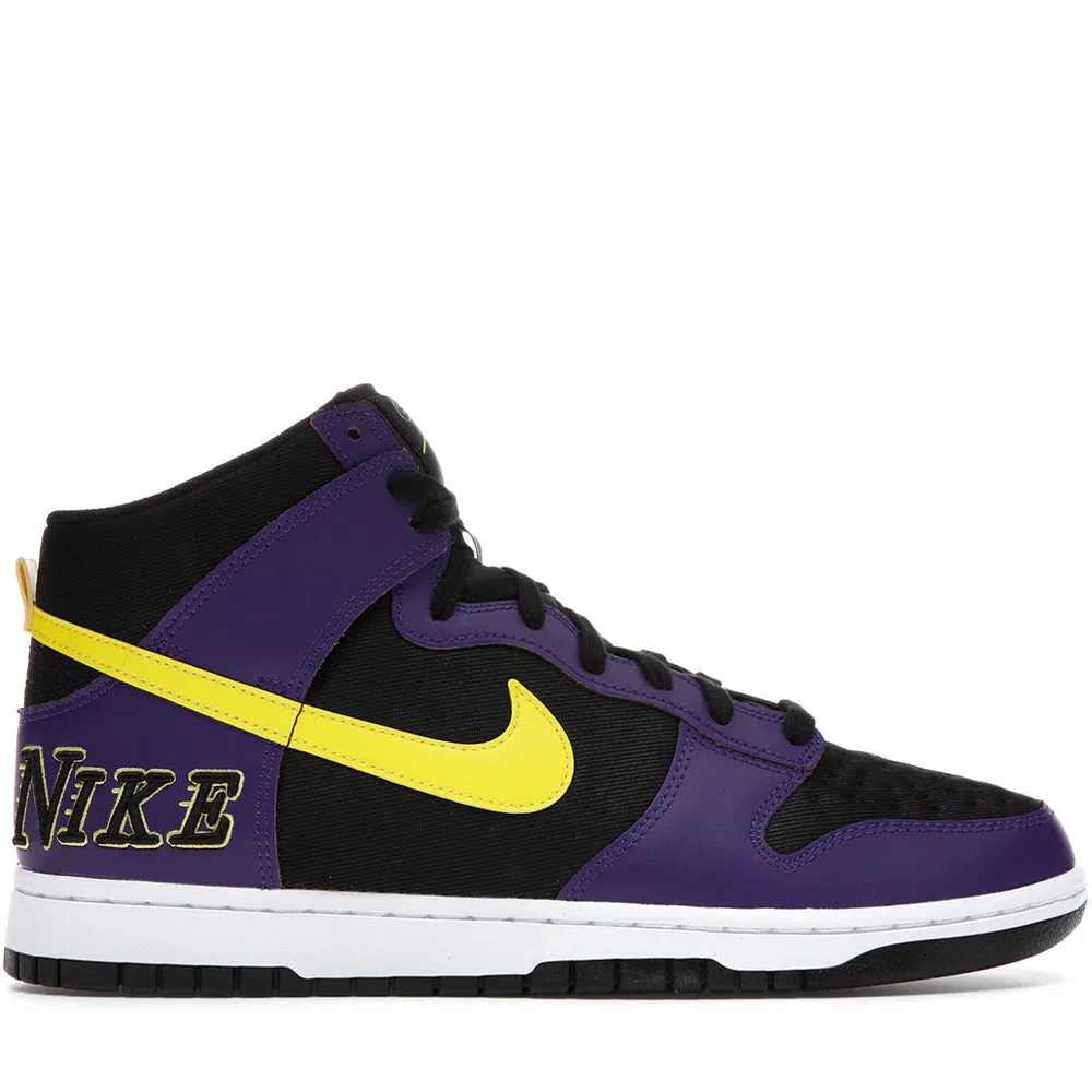 Outdoor Friendly Nike Dunk High EMB Lakers
