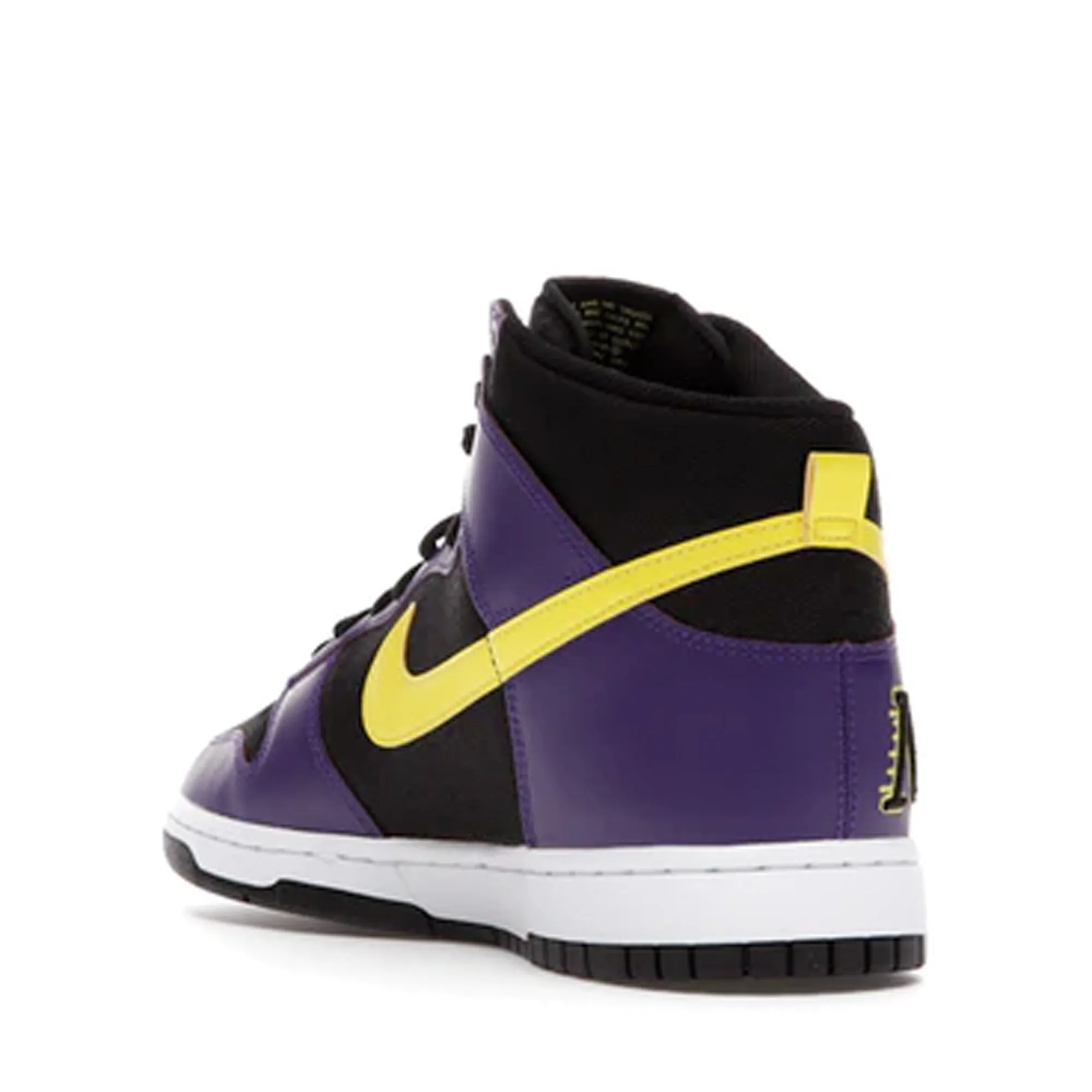 Nike Dunk High EMB Lakers Walk Gear Traction Sole