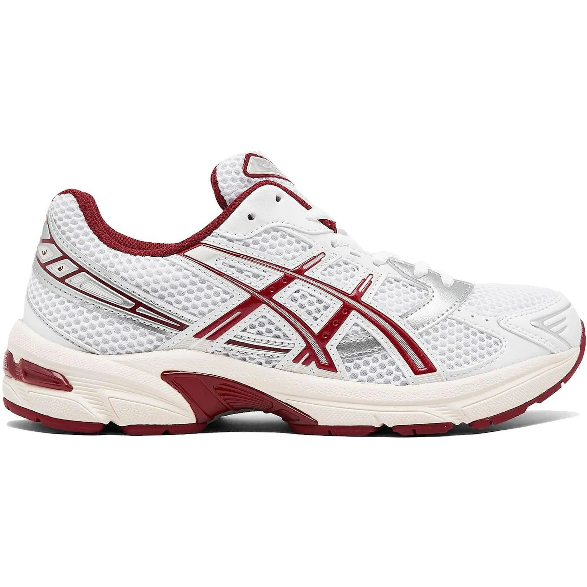 ASICS Gel-1130 White Red Dahlia (Women's) Clear Glow Daily Essential
