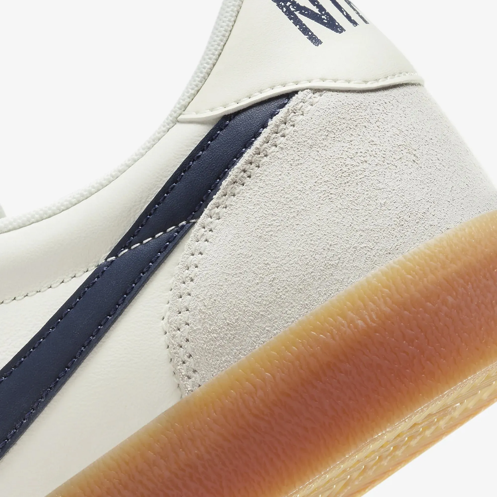 Nike | KILLSHOT 2 LEATHER  { SAIL/MIDNIGHT NAVY-GUM YELLOW Play Hard