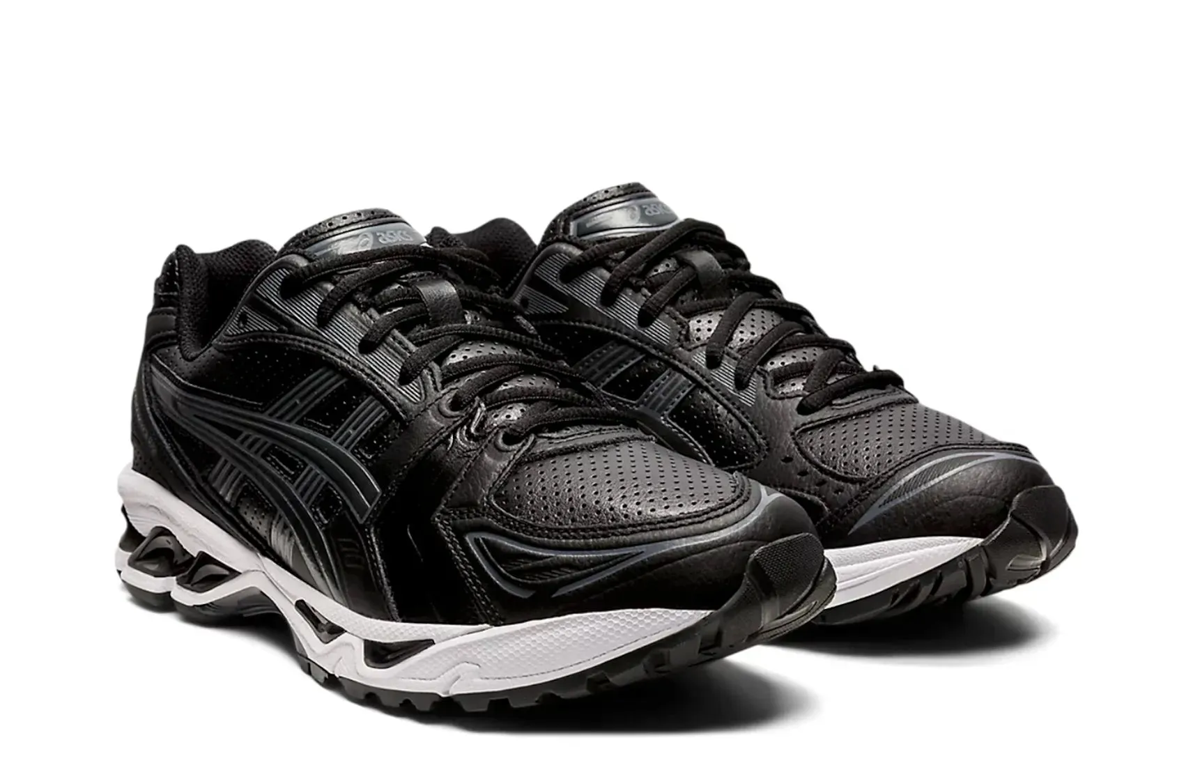 Modern Casual ASICS Gel-Kayano 14 Black Graphite Grey