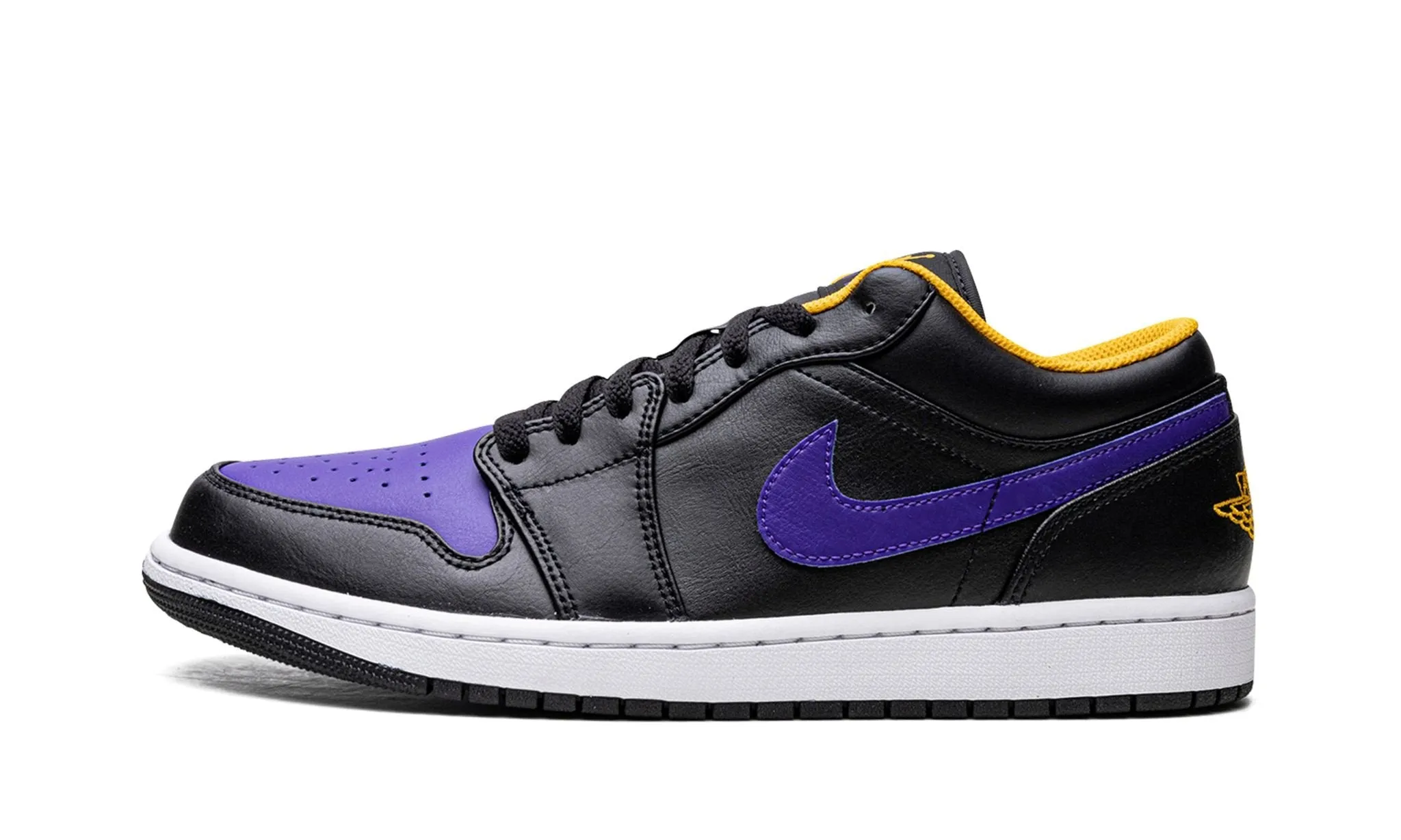 Air Jordan 1 Low 'Lakers' Soft Material Sea Breeze