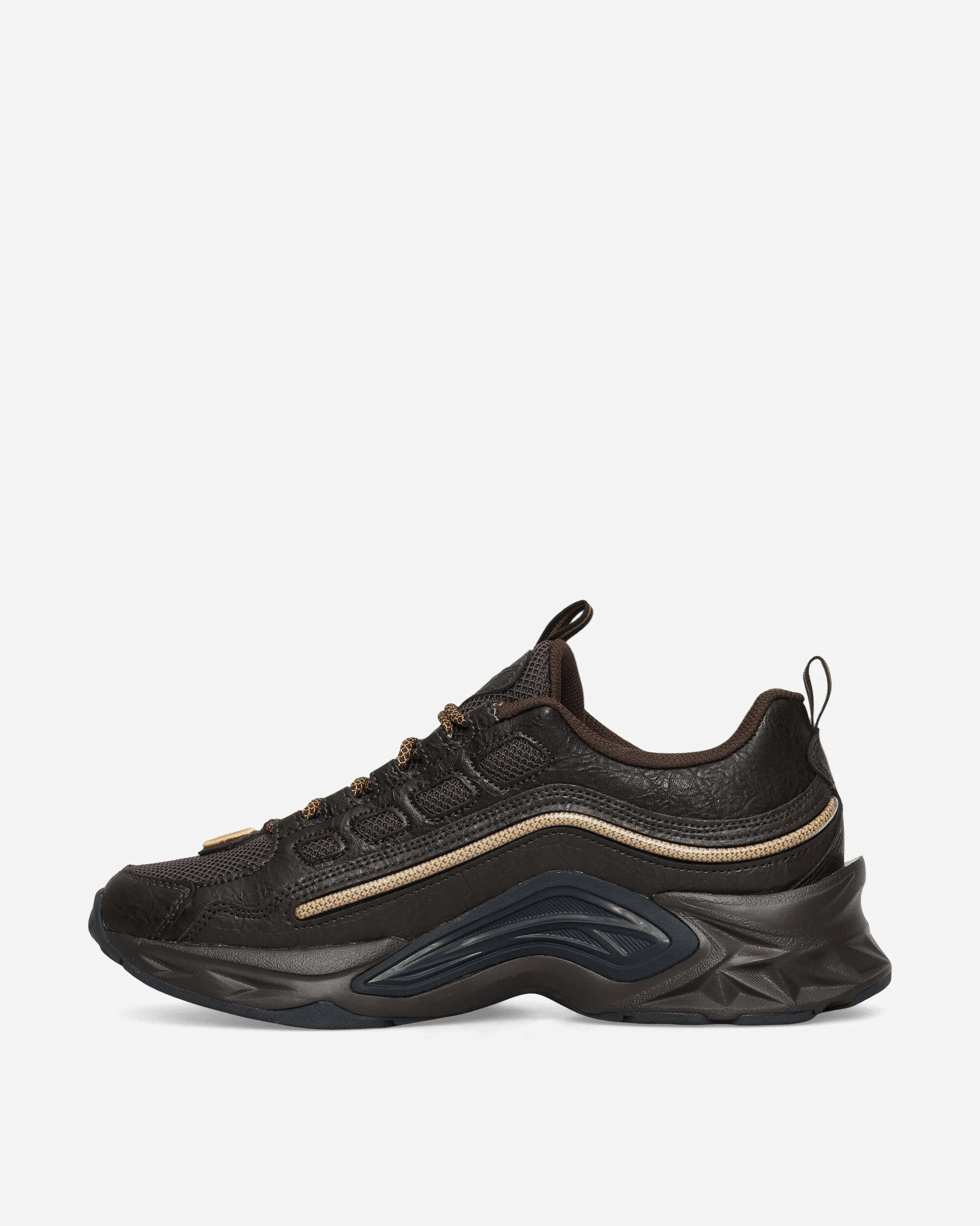 OTTO958 PROTOBLAST-CMLVIII Sneakers Dark Brown / Pure Gold Leather Touch Short Trip