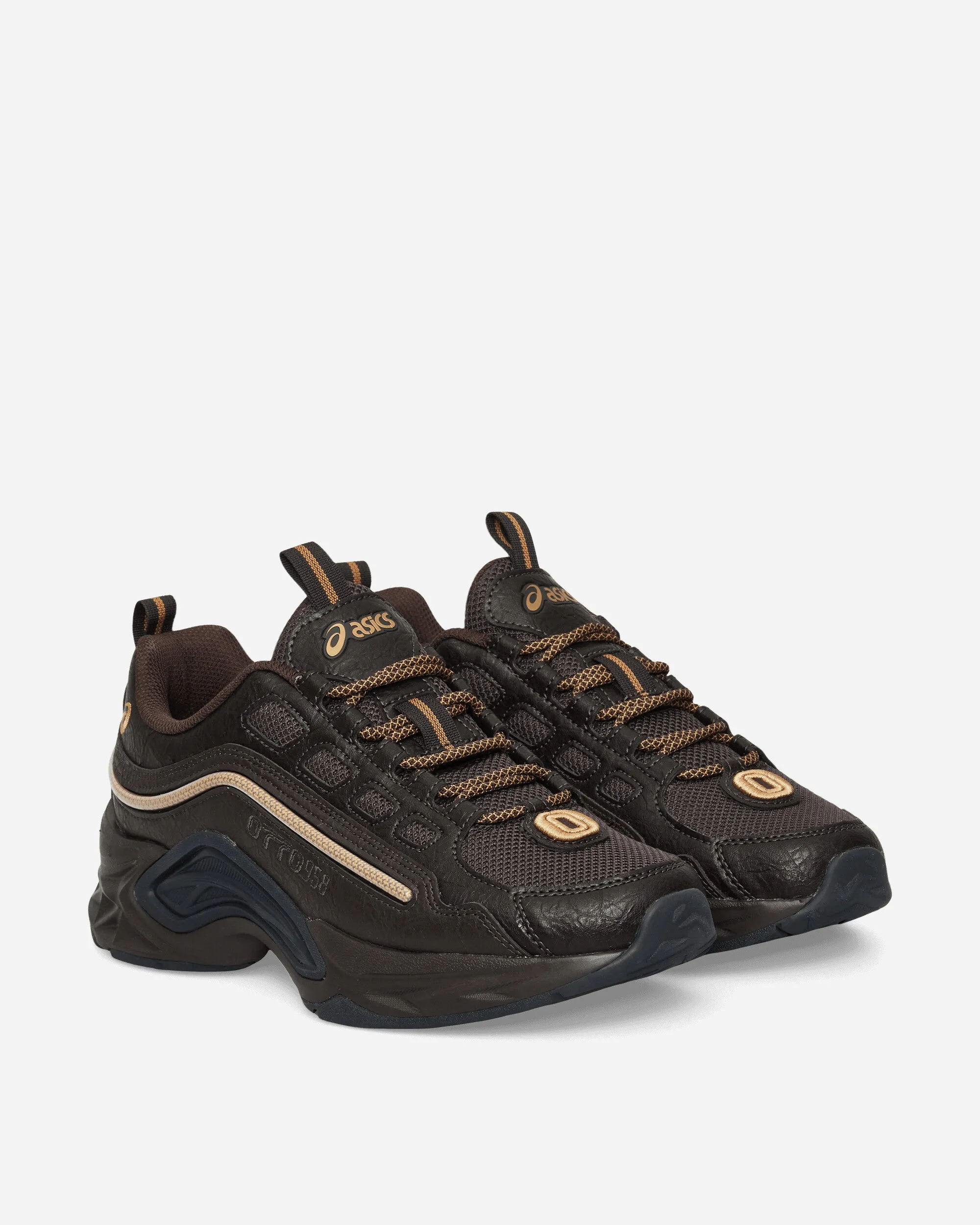 OTTO958 PROTOBLAST-CMLVIII Sneakers Dark Brown / Pure Gold Durable outsole Space Vibe