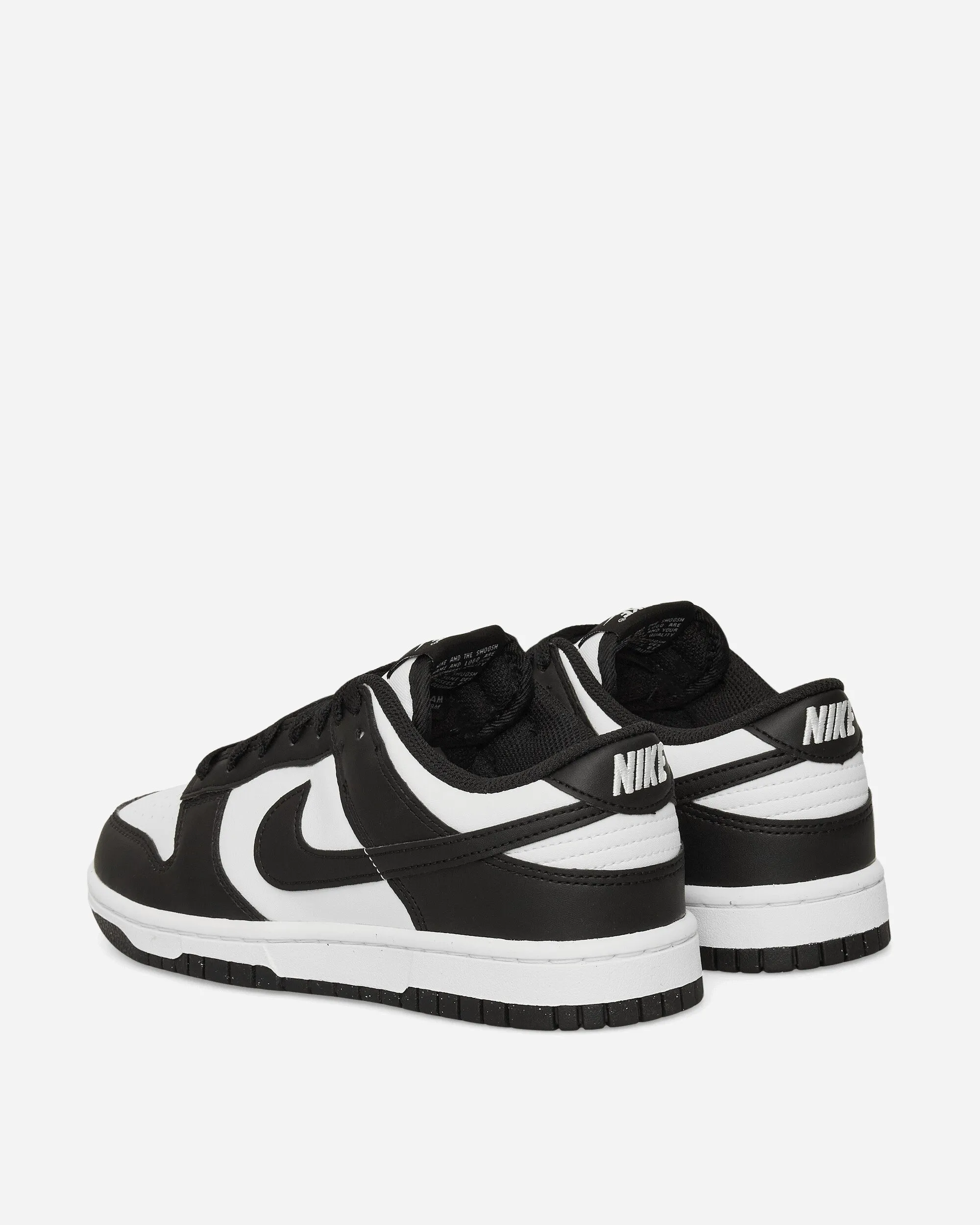 Women's Dunk Low Next Nature Sneakers White / Black Light Run Hero Mode