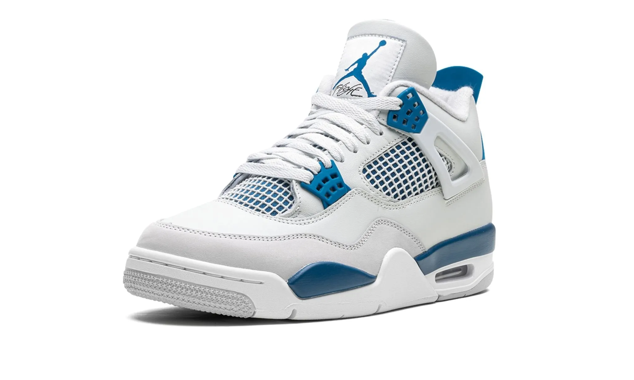 Jordan 4 Retro "Military Blue" (2024) Wood Jog Chill Time
