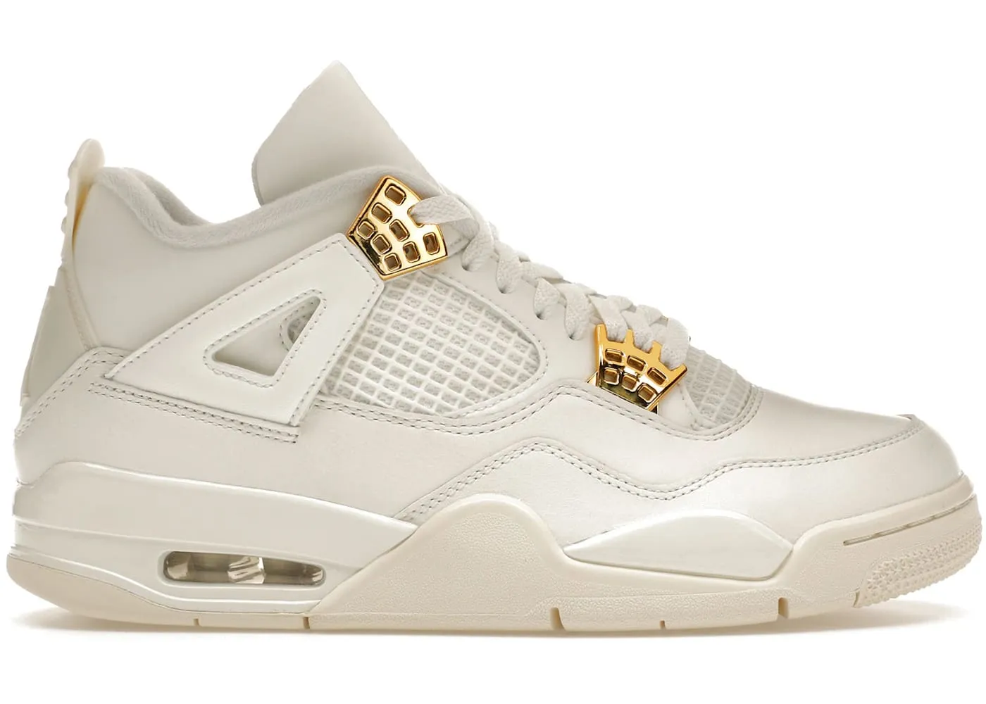 Chic Design Jordan 4 Retro Metallic Gold (Women's)