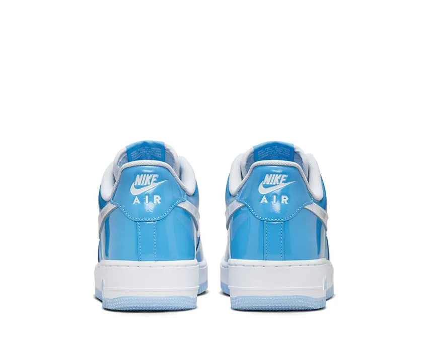 Open Toe Smooth Lining Nike Air Force 1 '07 LV8 "Patent Psychic Blue"