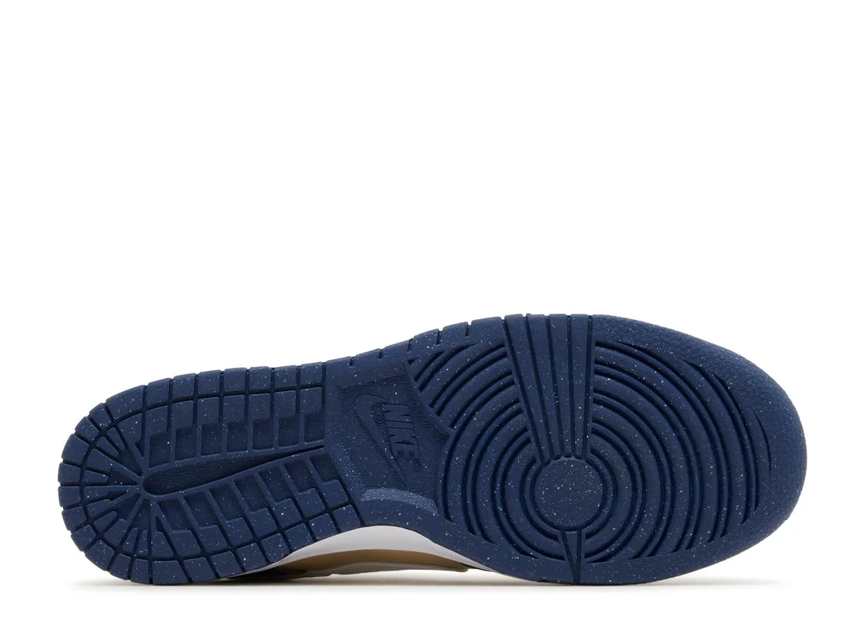 Nike Dunk Low Next Nature Midnight Navy Gold Planet Hike