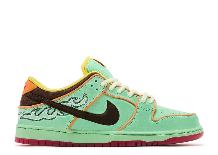 Nike SB Dunk Low Rodeo Tourmaline Parent Pace All Day Travel