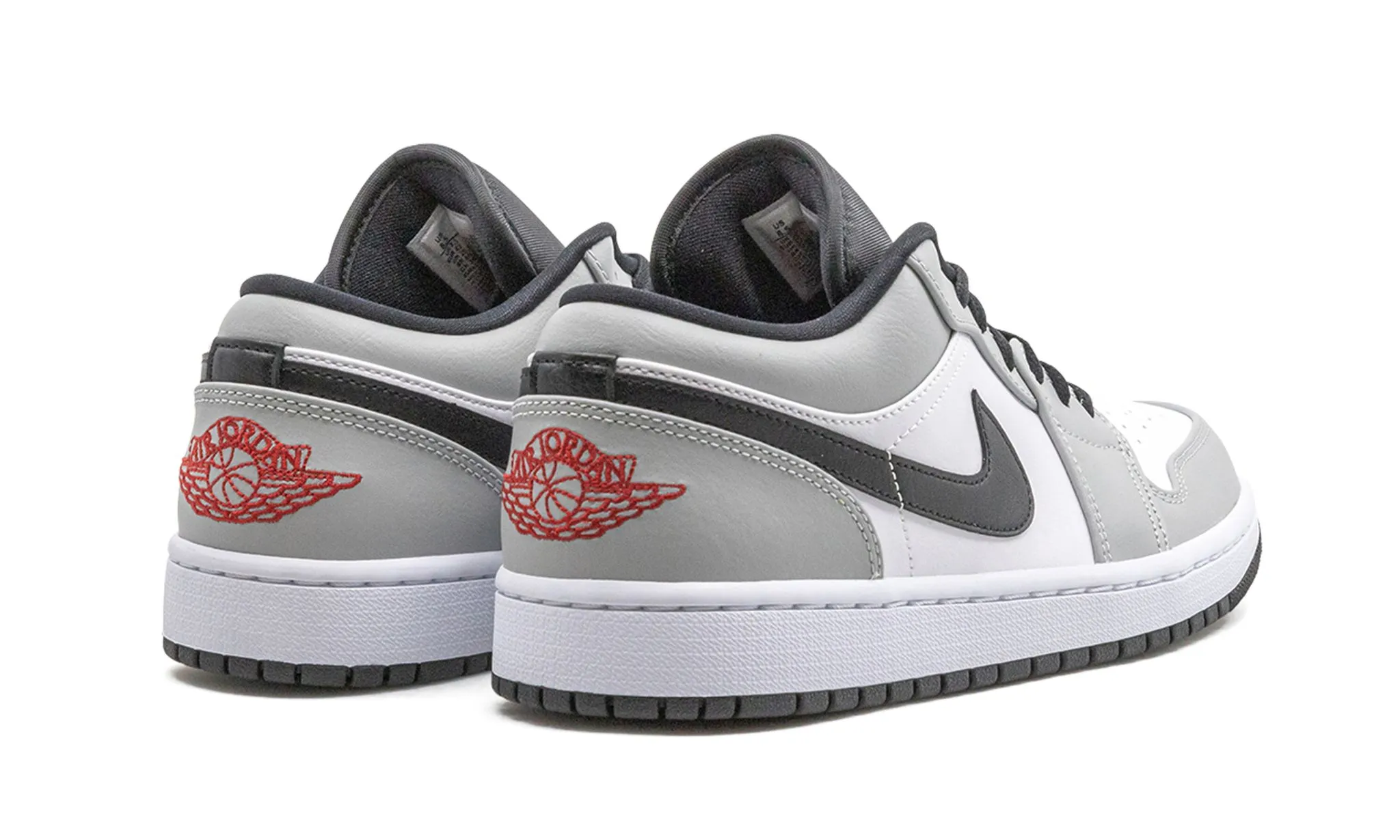 Air Jordan 1 Low Light Smoke Grey Strong Grip Crystal Glow