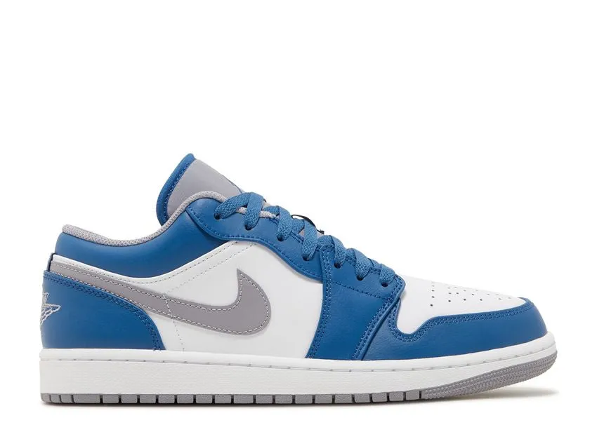 Air Jordan 1 Low True Blue Fit Support Active feel