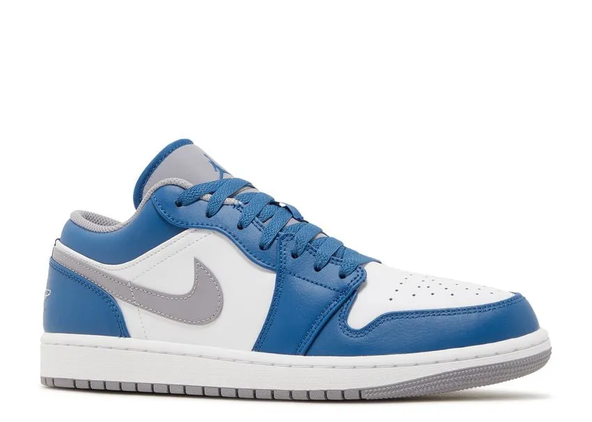 Air Jordan 1 Low True Blue Comfy Steps