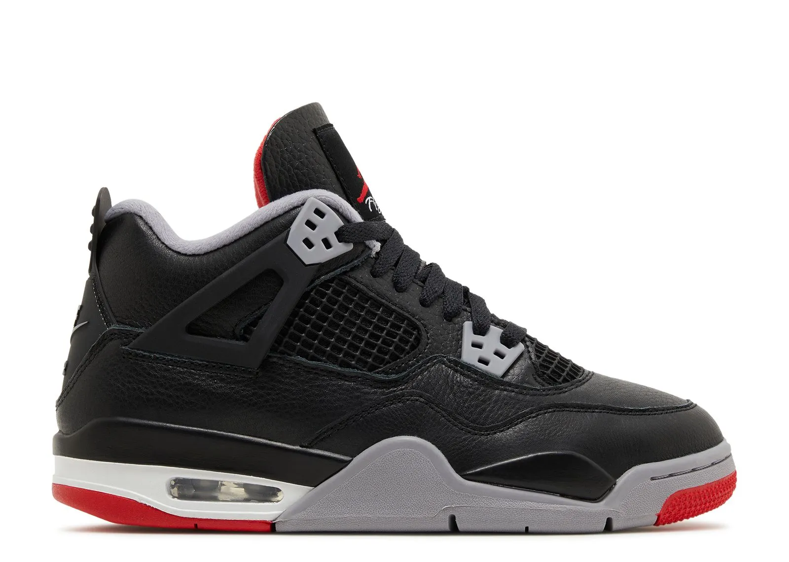 Insole Comfort Everyday Outfit Air Jordan 4 Retro GS Bred Reimagined