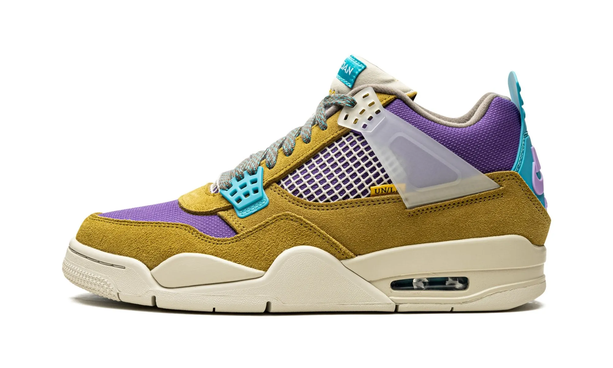 Easy Routine Light Pace Jordan 4 Retro "Union Desert Moss"