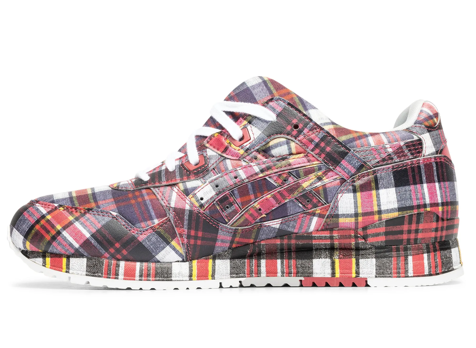 Style Pop Story Glow Comme des Gar?ons SHIRT x ASICS Gel Lyte III in Red
