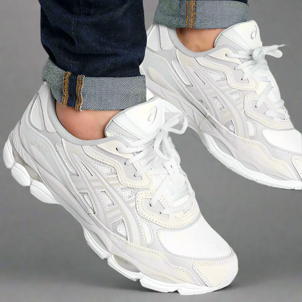 ASICS Gel-NYC Cream Cloud Grey Comfort Strapping Go Light