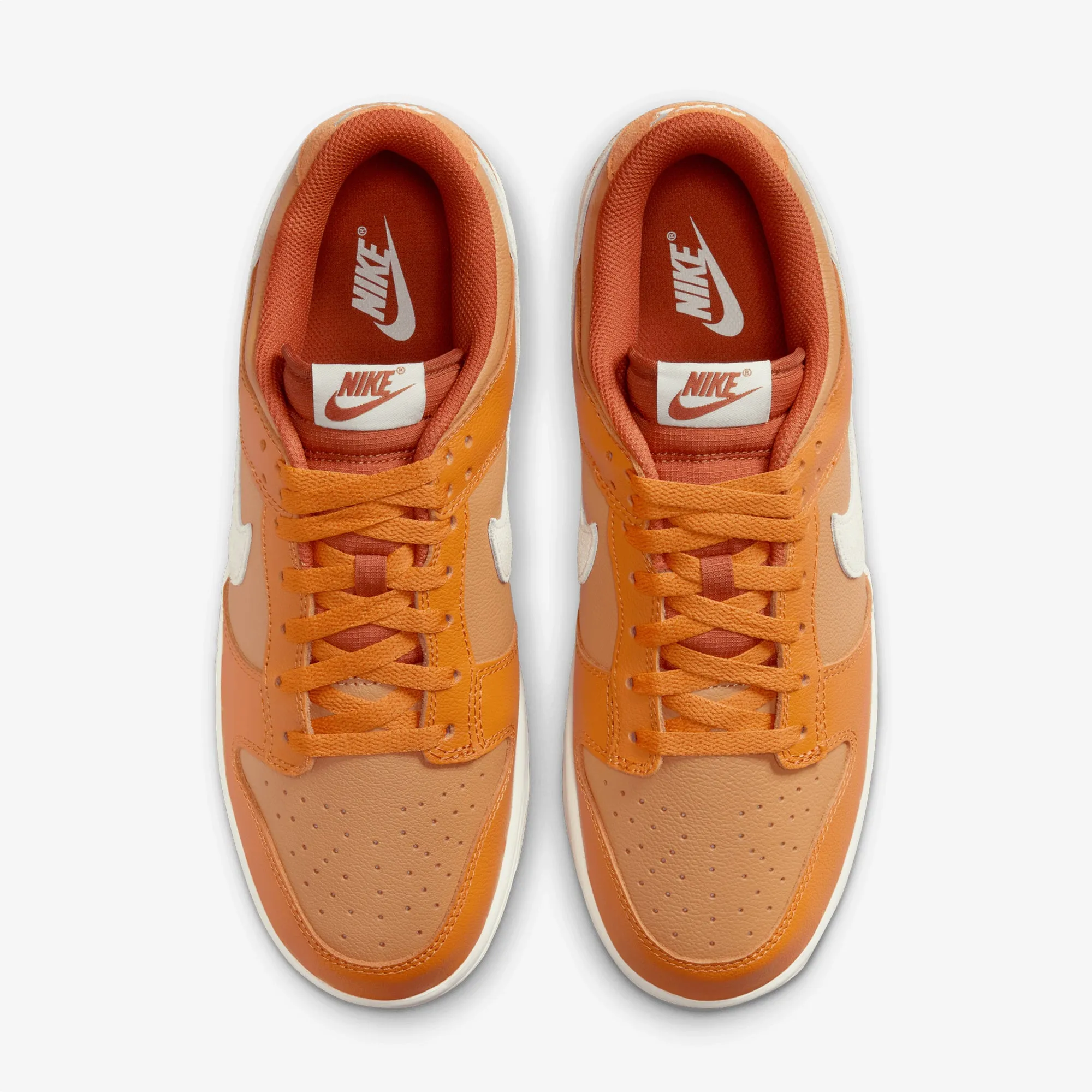 NIKE | DUNK LOW RETRO { MONARCH/LT OREWOOD BRN-FLAX-DARK RUSSET Silent Walk