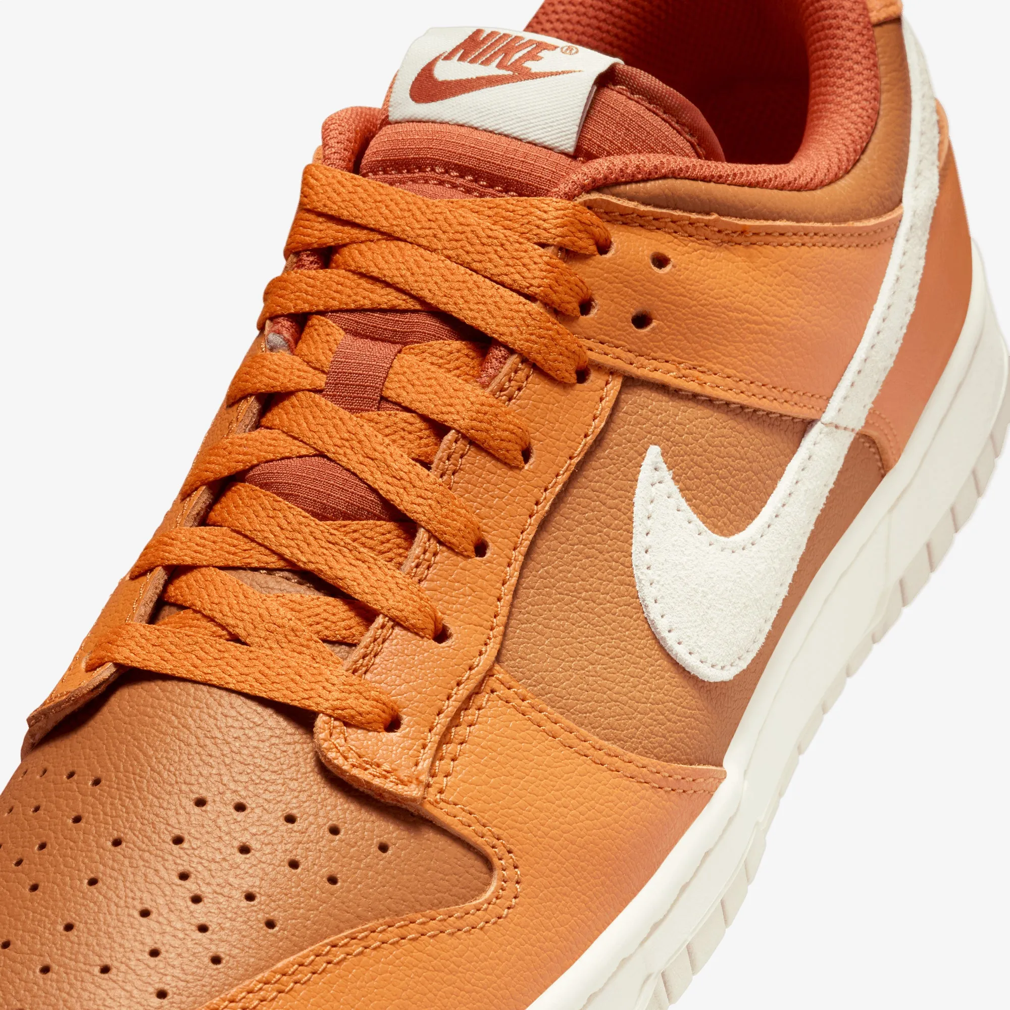 Matte Base Fast Go NIKE | DUNK LOW RETRO { MONARCH/LT OREWOOD BRN-FLAX-DARK RUSSET