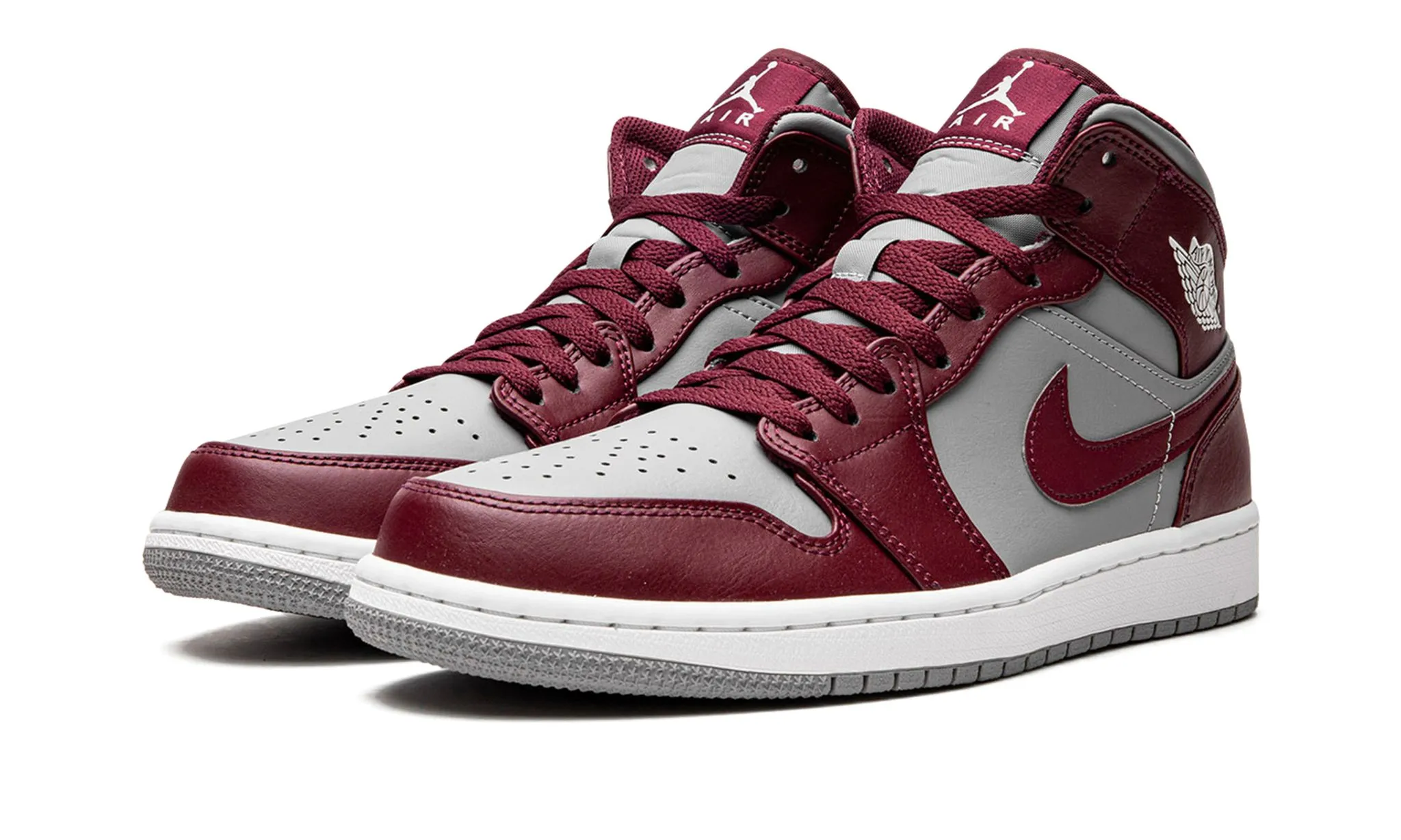 Air Jordan 1 Mid Team Red Simple Motion Tunnel Trek