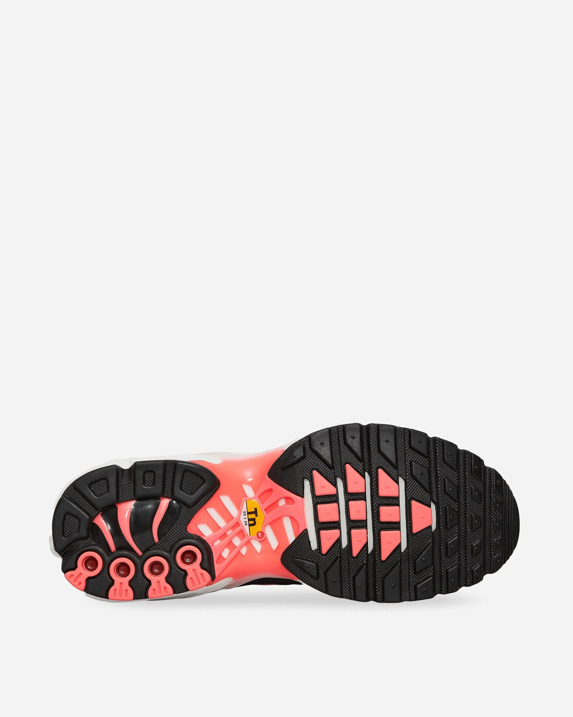 Shine Tone Shockproof Women's Air Max Plus Sneakers Black / Hot Punch