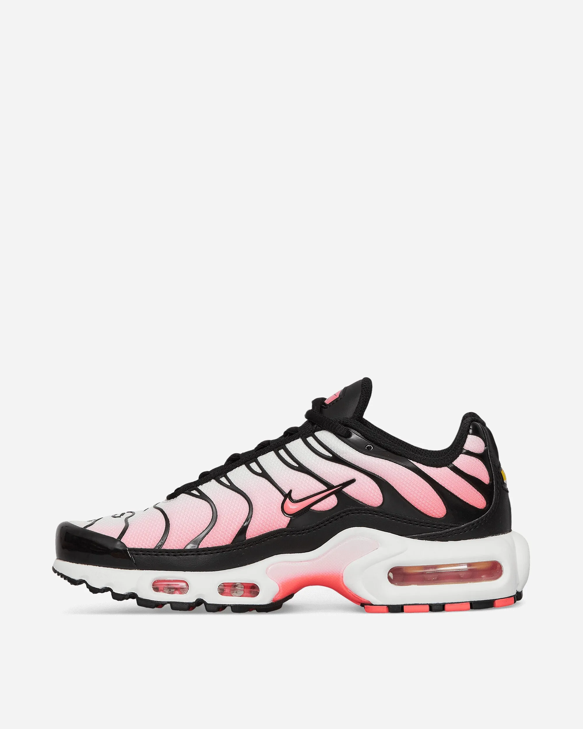 Women's Air Max Plus Sneakers Black / Hot Punch Pure Black Day Long