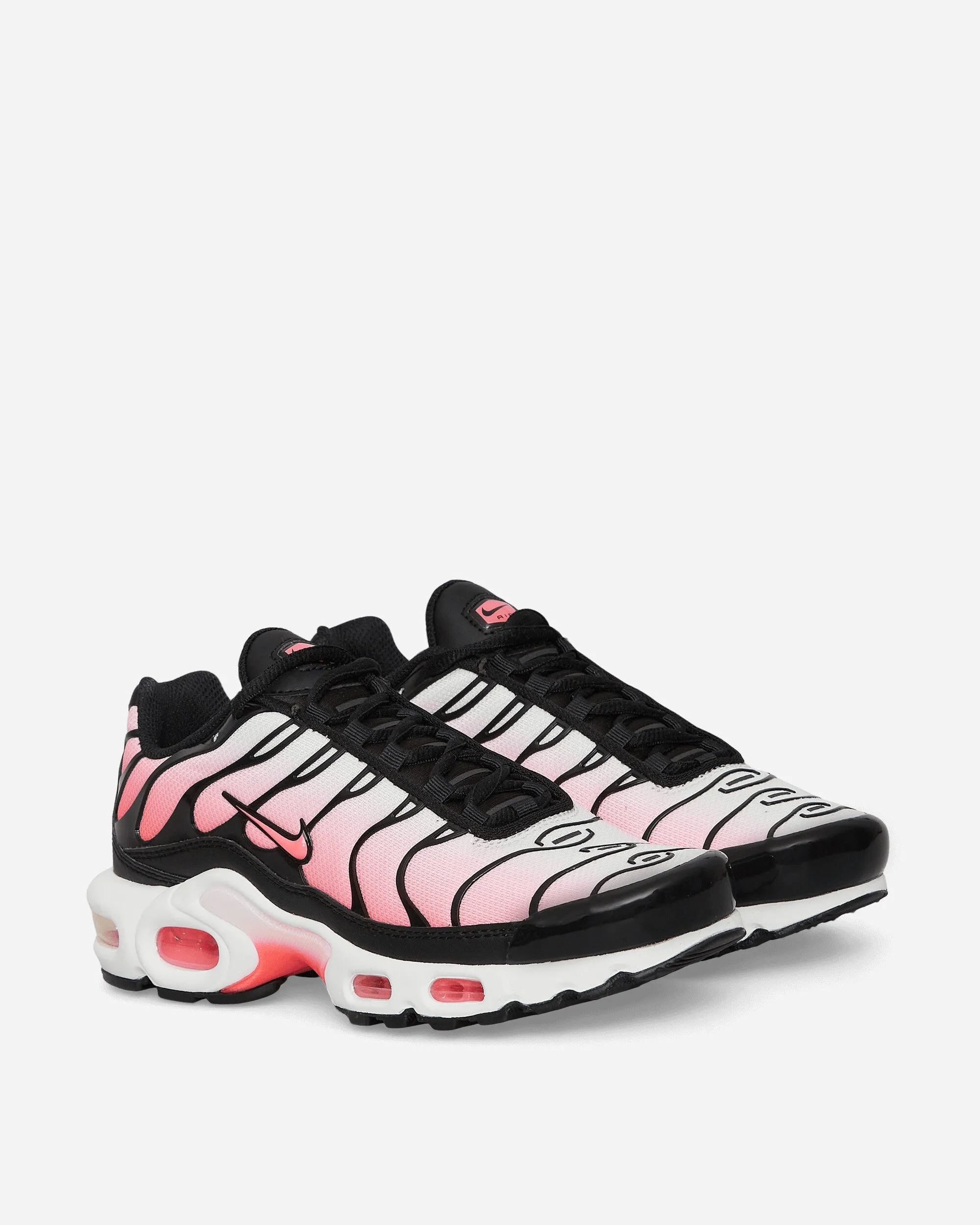 Comfort Run Women's Air Max Plus Sneakers Black / Hot Punch