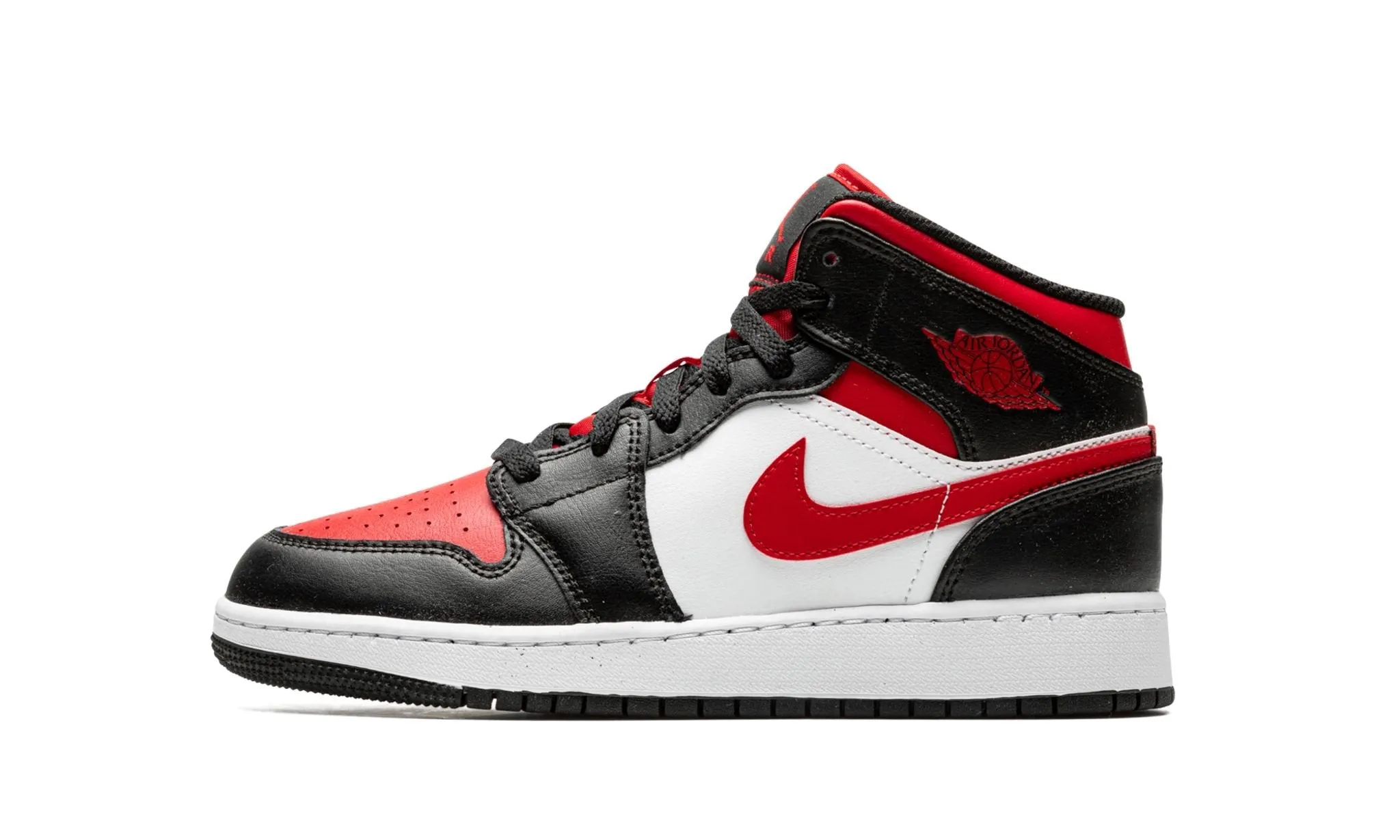 Shock Resistance Smooth Feel Air Jordan 1 Mid Fire Red