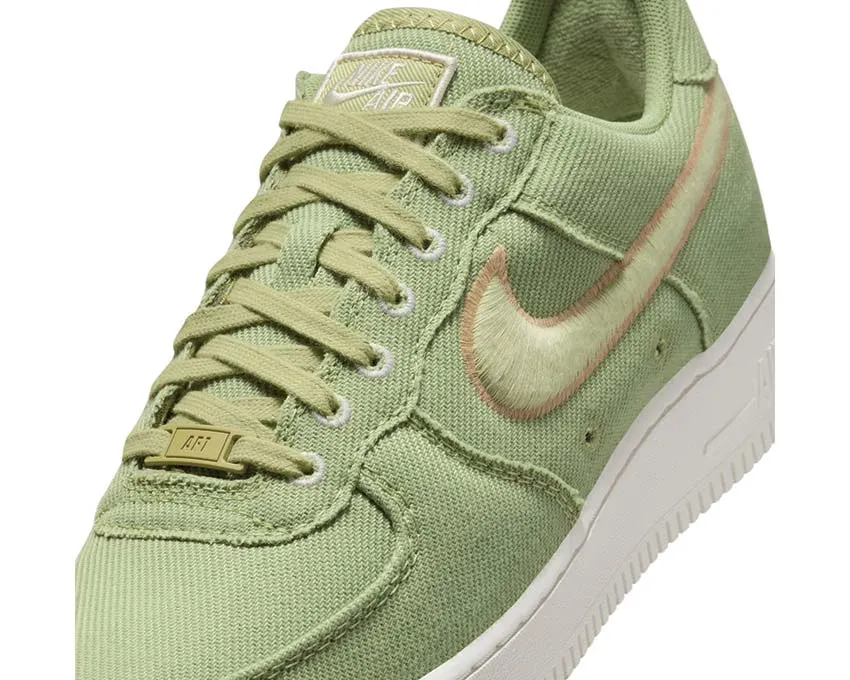 Tread Pattern Non slip grip Nike Air Force 1 Low Canvas "Dusty Olive"