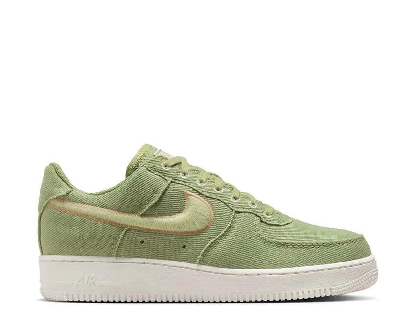 Plain Hike Anti Friction Nike Air Force 1 Low Canvas "Dusty Olive"