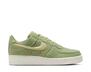 Plain Hike Anti Friction Nike Air Force 1 Low Canvas "Dusty Olive"