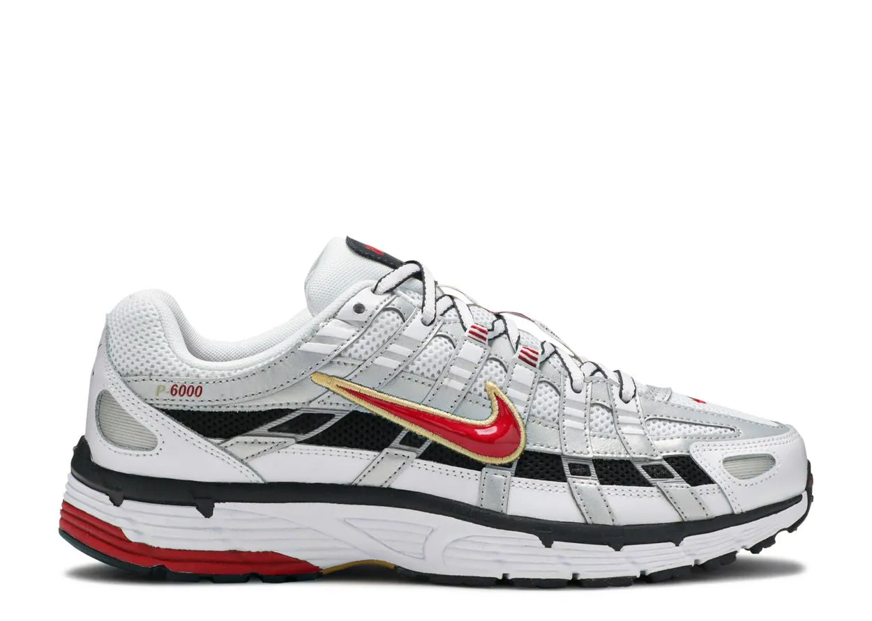 responsive - midsole - feature shoes Nike P-6000 White Gold Red