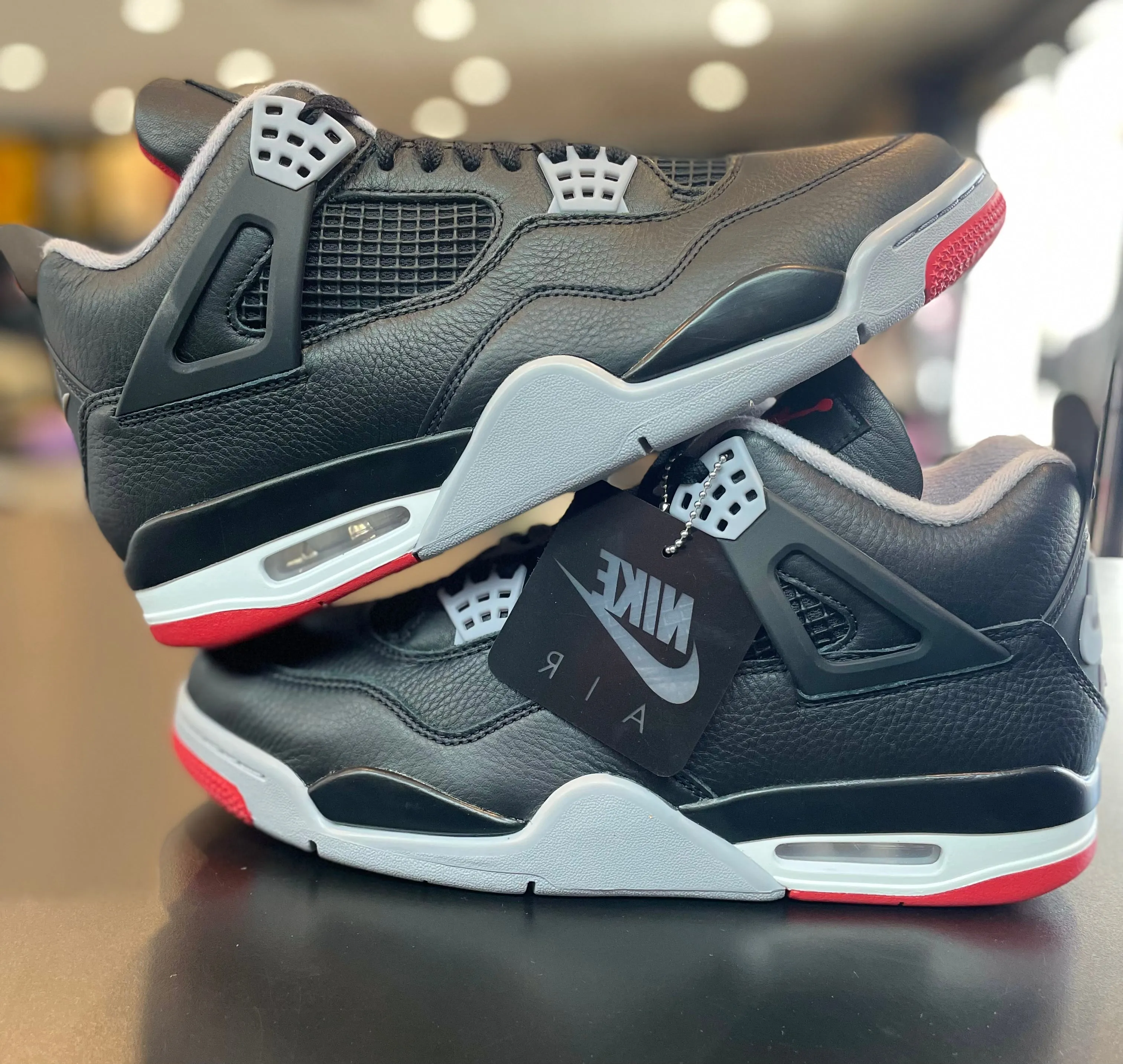 Air Jordan Retro 4 ??Bred Reimagined?? (Men) Clear Step