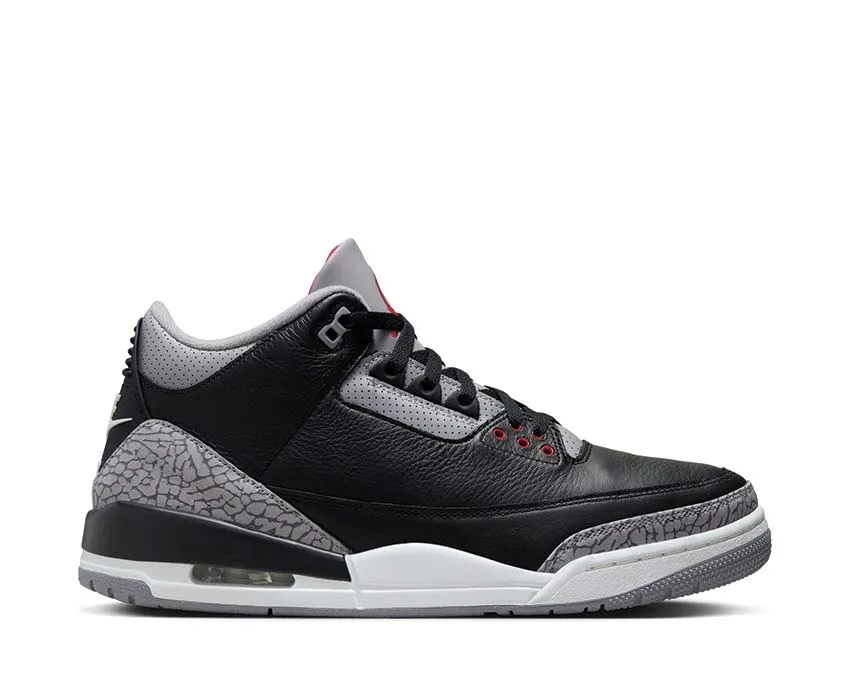 Office Smart Matte Base Air Jordan 3 Retro "Black Cement"