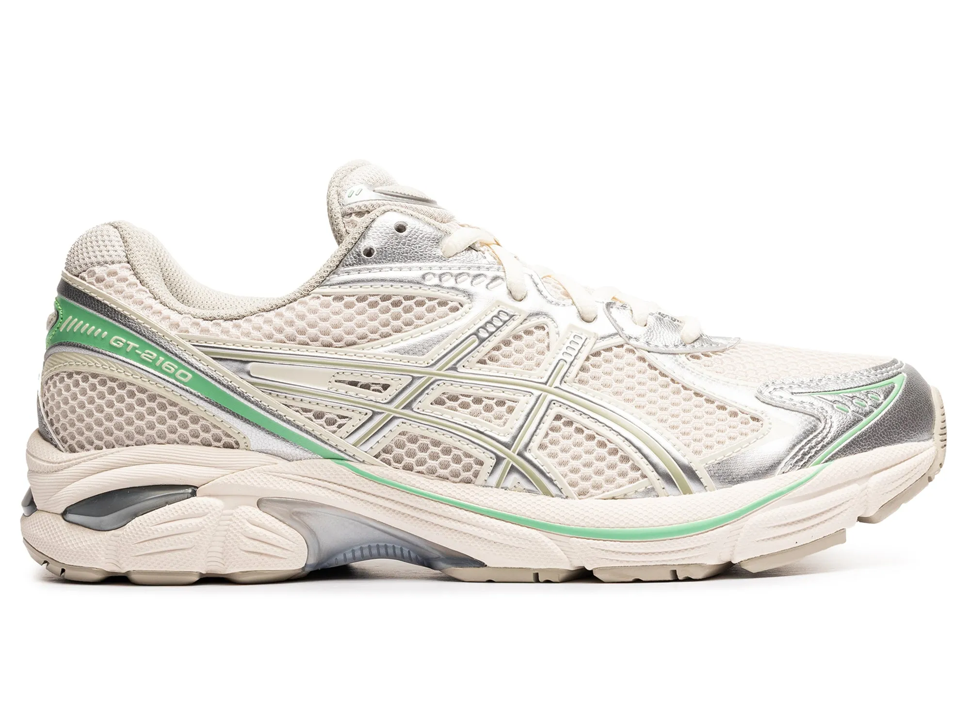 zipper Action Fast Asics GT-2160 'Smoke Grey / Peppermint'