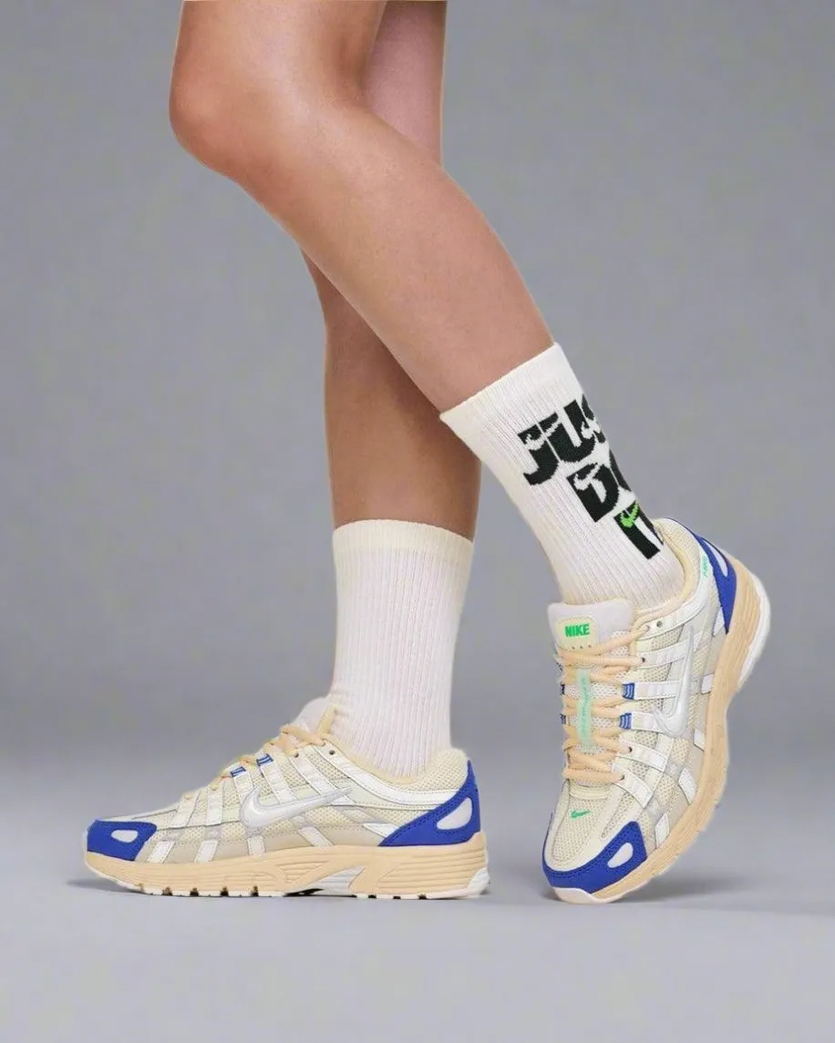 Nike P-6000 Athletic Department Coconut Milk Medium Blue Comfortable Soles