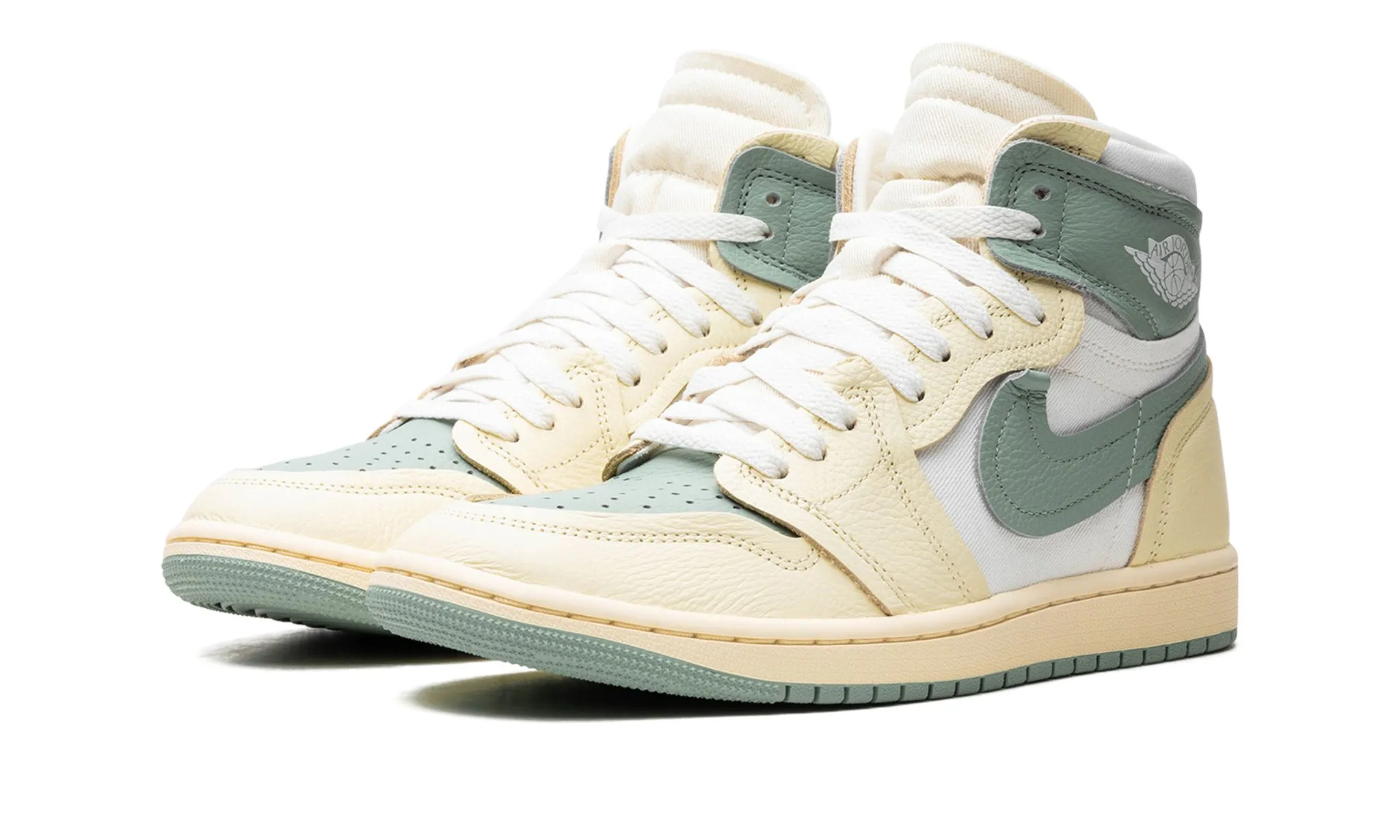 Wmns Air Jordan 1 High Method of Make 'Jade Smoke' Fit And Go