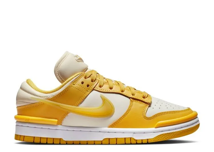 Nike Dunk Low Twist Vivid Sulfur Pose Time Sunny Walk