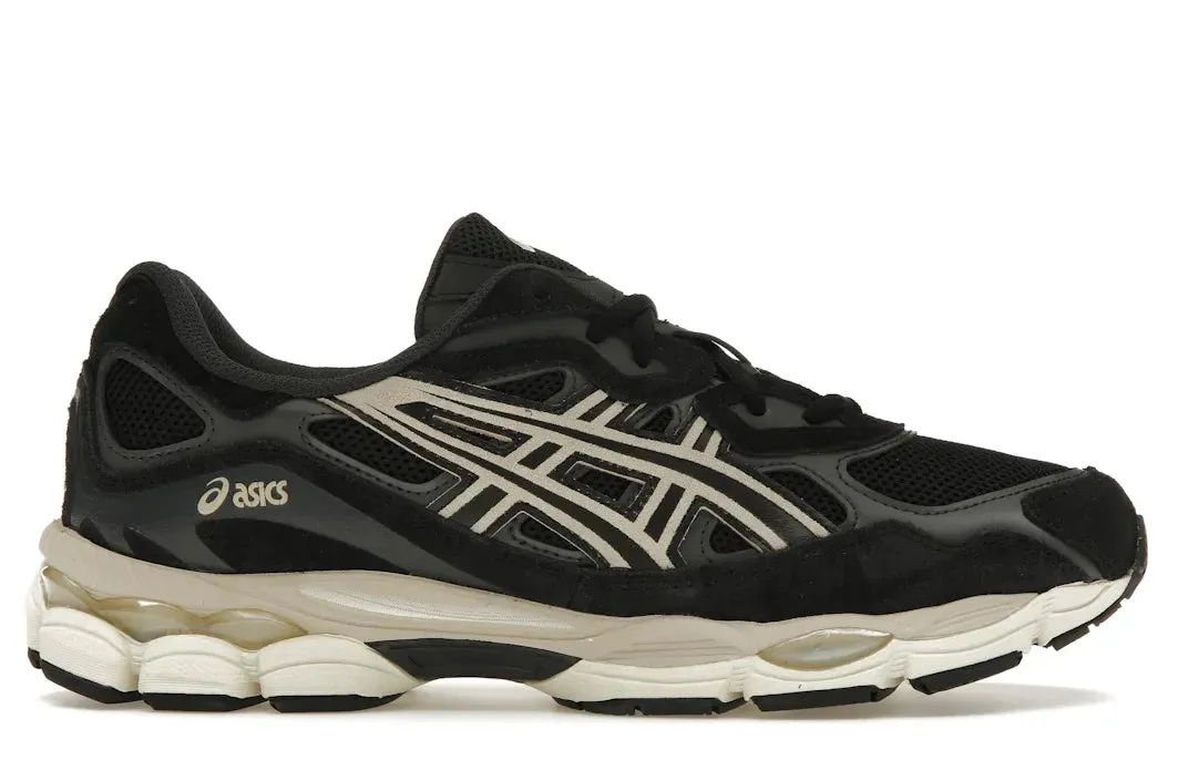 Move All Day Rockered Outsole Design ASICS Gel-NYC Black Cream