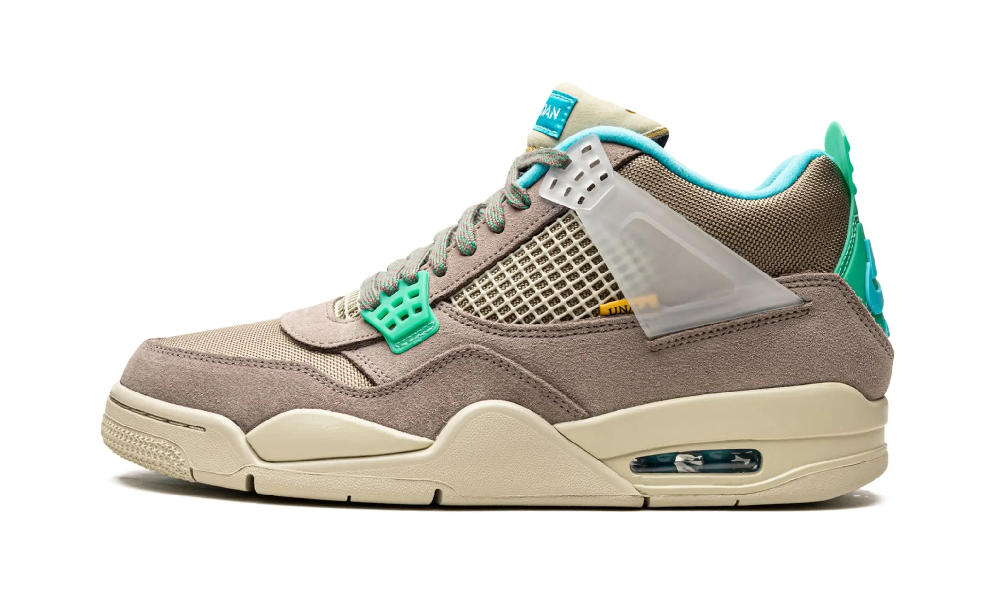Jordan 4 Retro "Union Taupe Haze" Simple Style