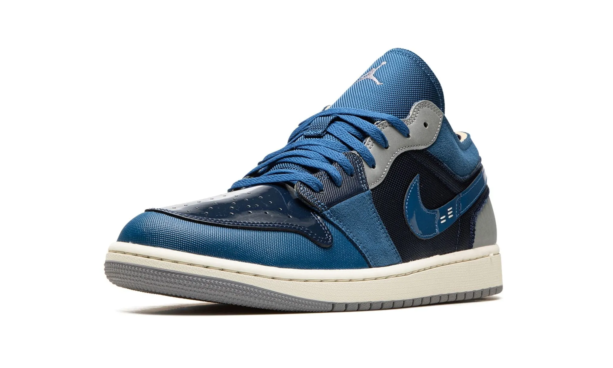 Wmns Air Jordan 1 Low SE BlackBlackDark ObsidianSail Youth Fresh