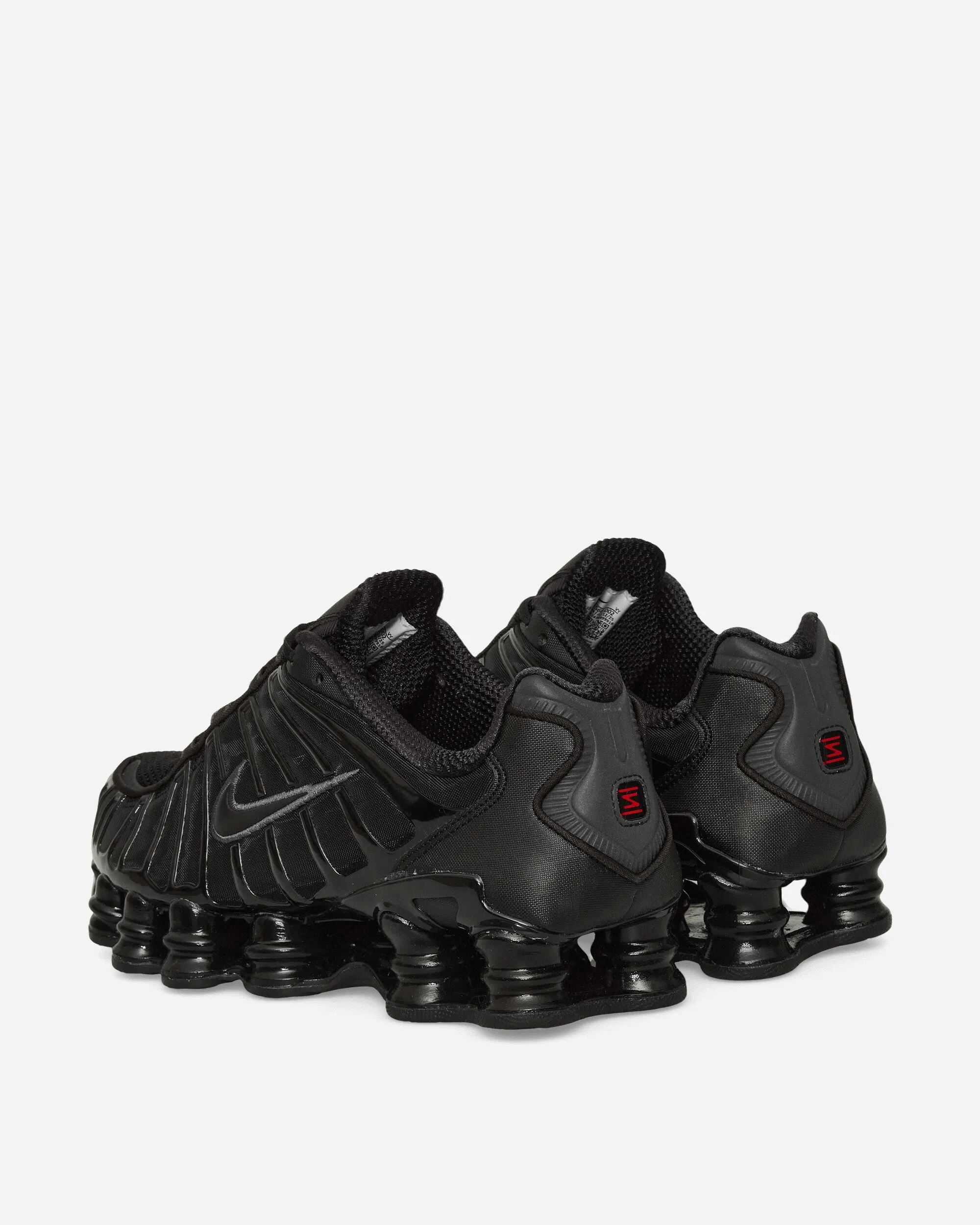 Bone Aid Women's Shox TL Sneakers Black / Metallic Hematite