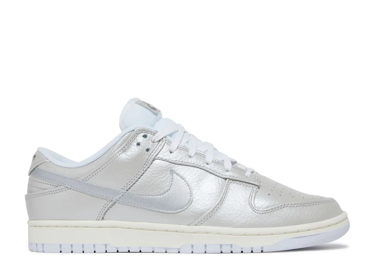 on the road Nike Dunk Low Metallic Silver