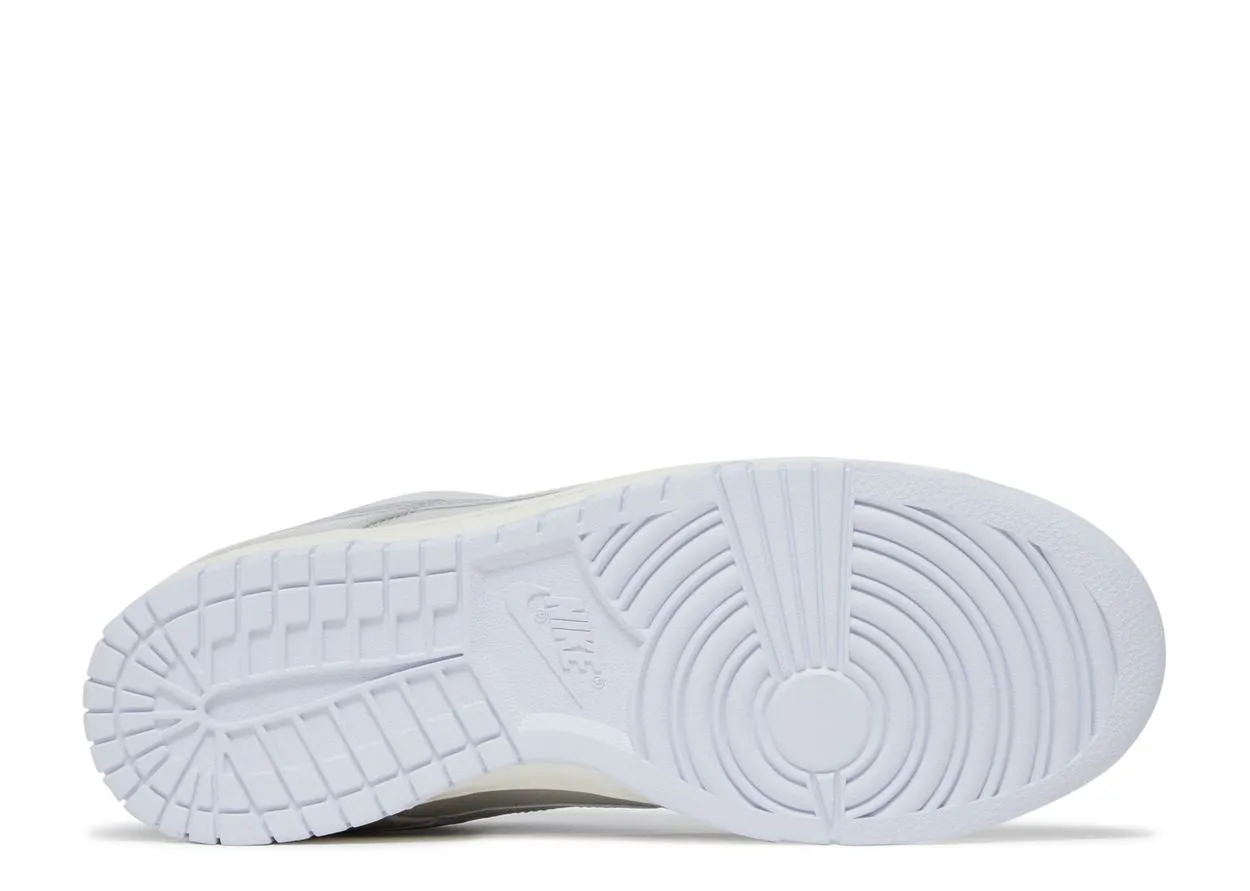 Balanced Style Nike Dunk Low Metallic Silver
