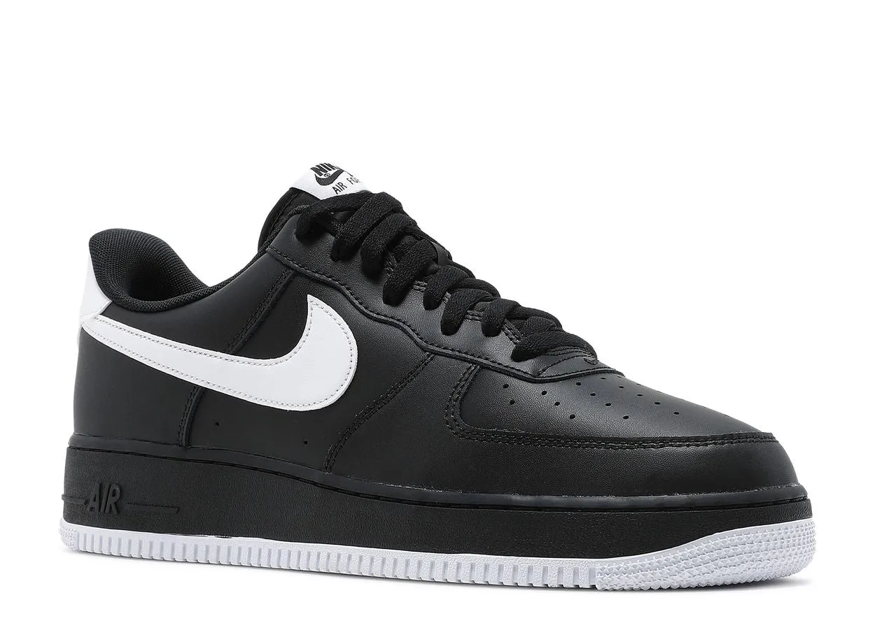 Nike Air Force 1 Low '07 Black White SoftMaterial Breath Motion