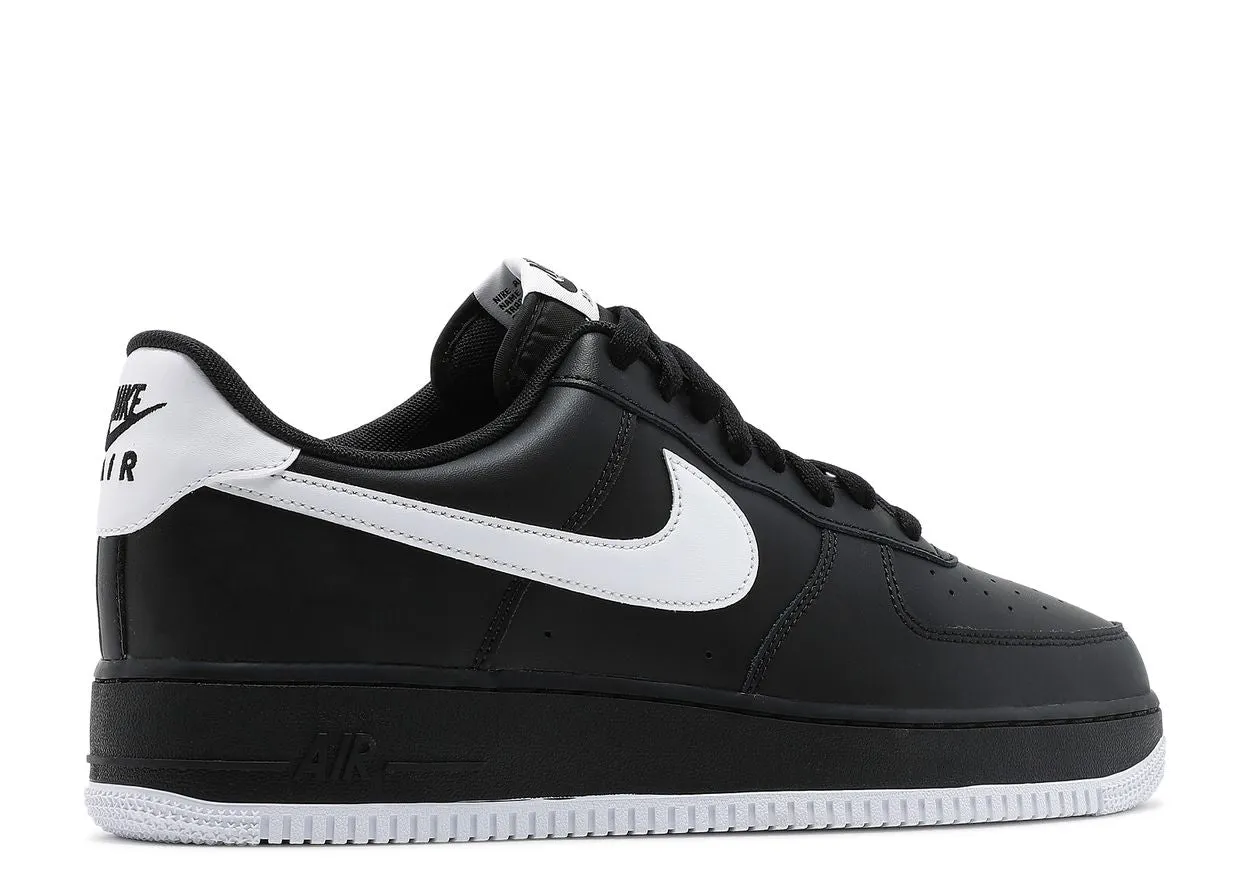 Nike Air Force 1 Low '07 Black White Cool Mesh Lake Step
