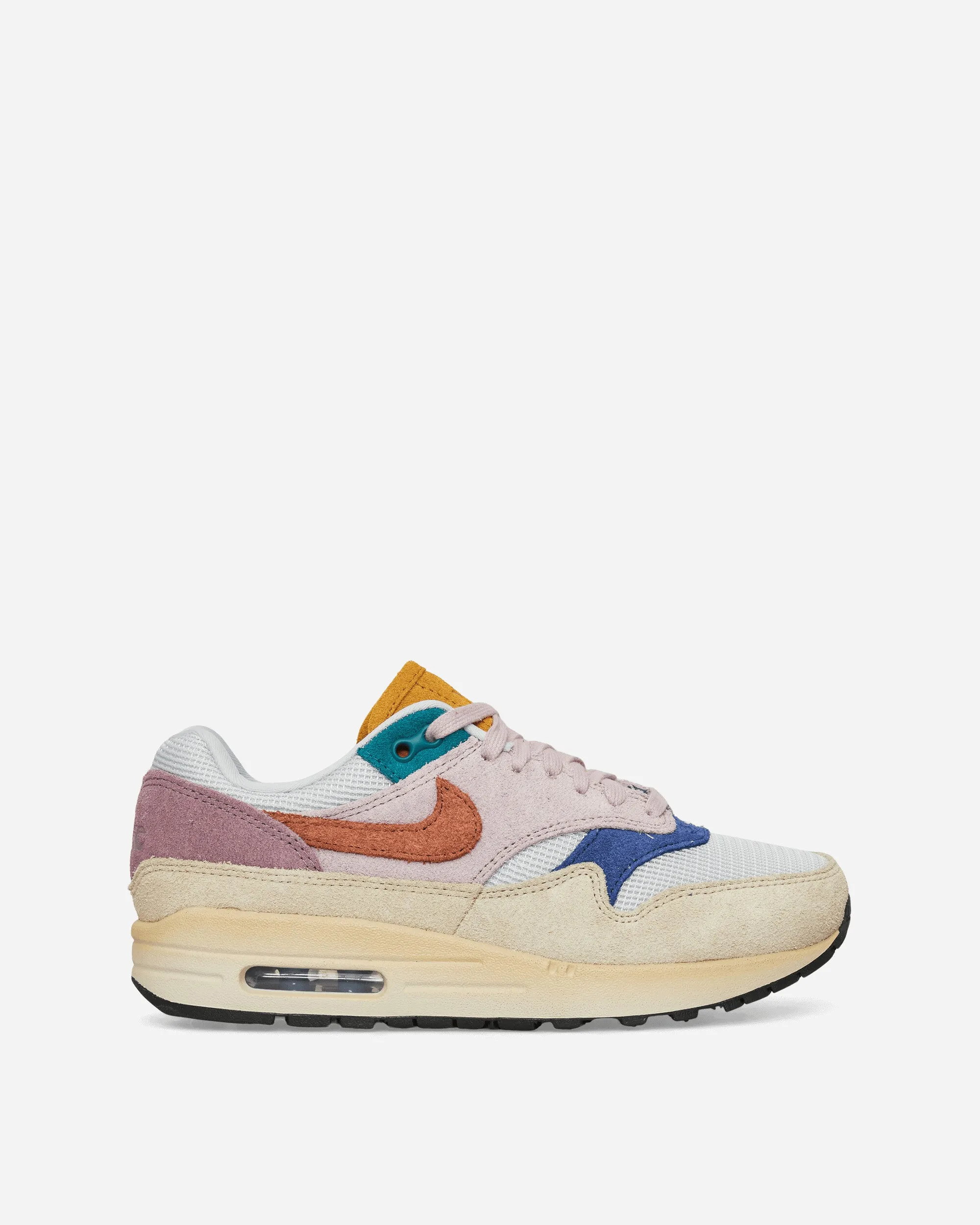 Run Free Women's Air Max 1 '87 PRM Sneakers Grain / Gold Suede