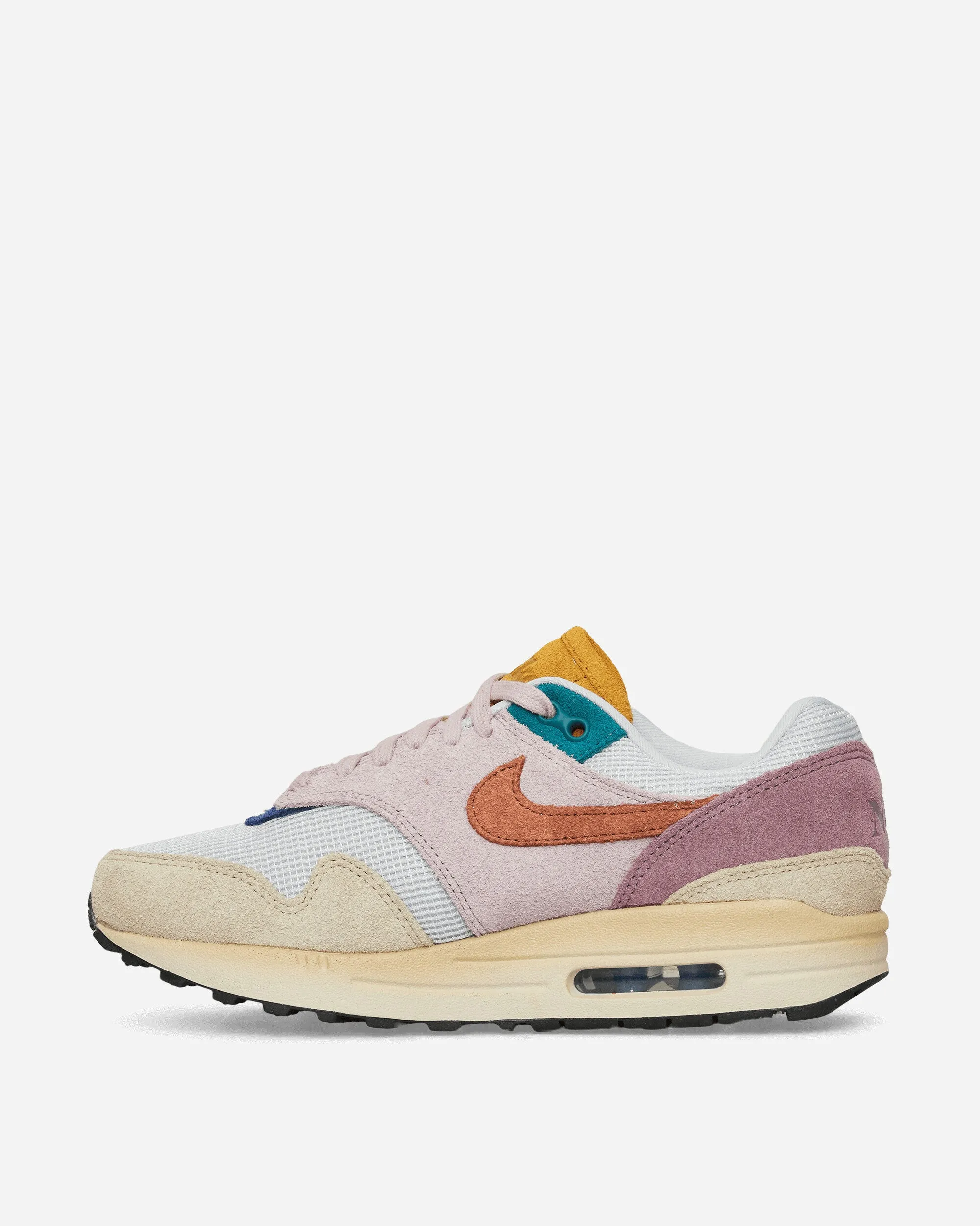 Comfort footbed Women's Air Max 1 '87 PRM Sneakers Grain / Gold Suede